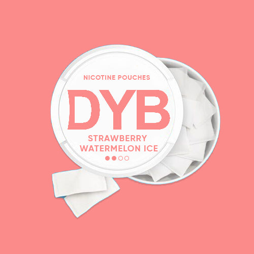 DYB Watermelon Strawberry Ice Nicotine Pouches